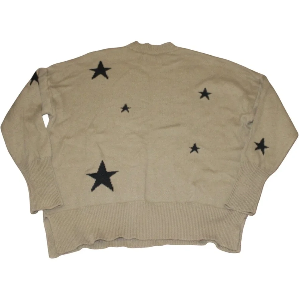 Pistola Darya Star Oversized Oversized Crewneck Sweater Womens M Royal Honor